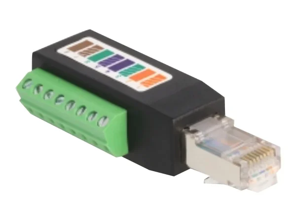 DELOCK RJ45 Cat.5e zu Terminalblock