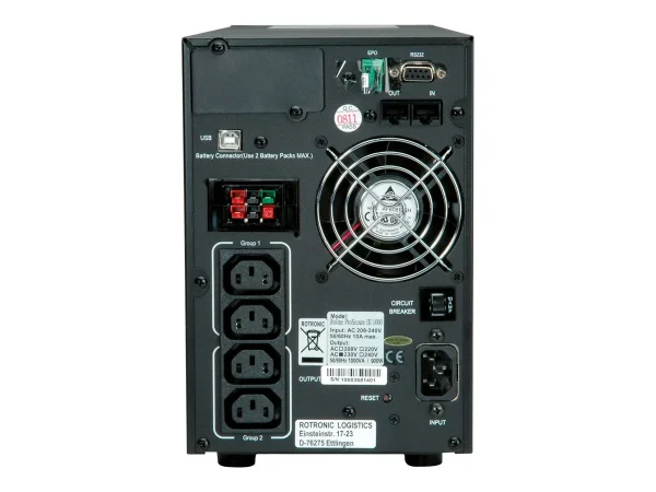 ROLINE ProSecure III 1000 - Online USV