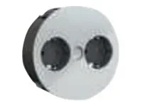 BACHMANN TWIST 2x Schutzkontakt Aderend