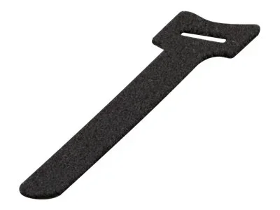 EFB Klettkabelbinder 10St/Pack Schwarz