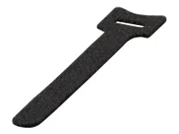 EFB Klettkabelbinder 10St/Pack Schwarz