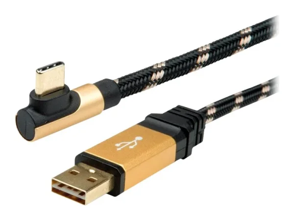 ROLINE GOLD USB 2.0 Kabel USB A ST 0,8m