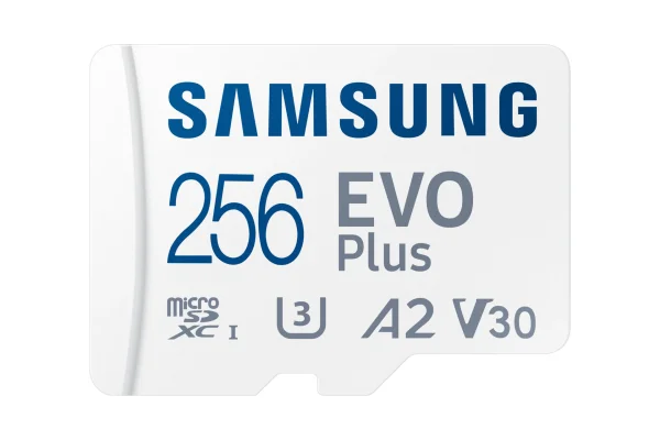 Samsung EVO PLUS microSD 256GB 2024 inkl