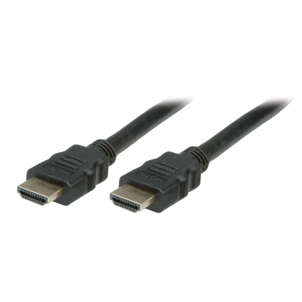 STANDARD HDMI Ultra HD Kabel mit Ethernet, ST/ST, schwarz, 2 m