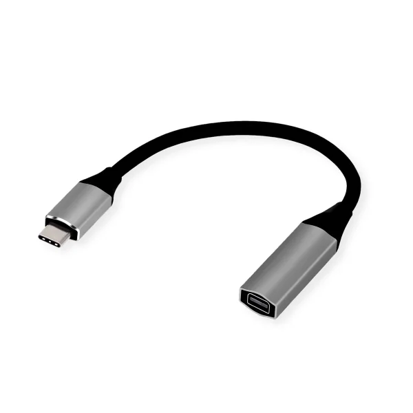 STANDARD Display Adapter USB Typ C - Mini DisplayPort v1.2, schwarz, 0,2 m