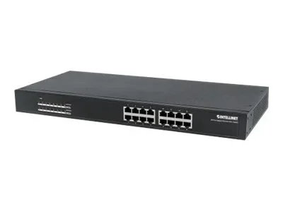INTELLINET 16-Port Gigabit Ethernet PoE+