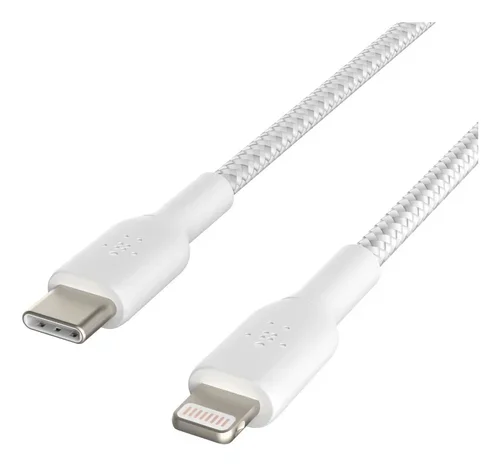 Lightning/usb-C Cable Mfi Zertifiziert 1M White