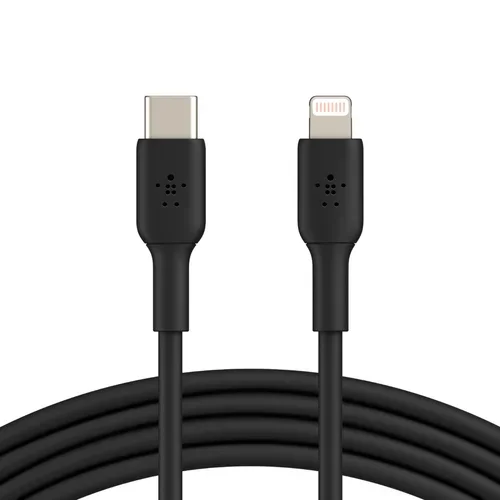 Lightning/usb-C Cable PVC Mfi 1M Black