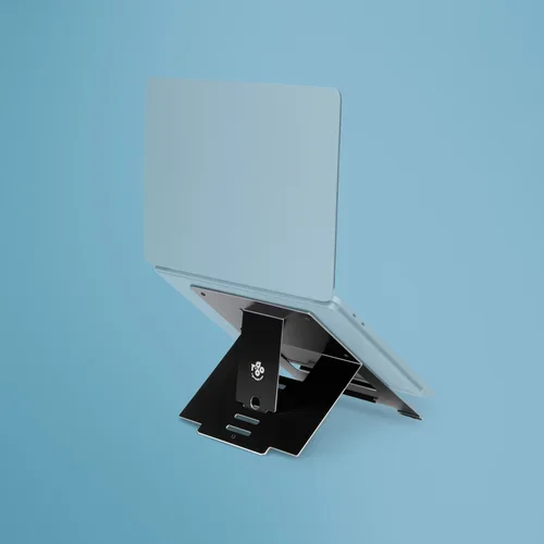 Riser Flexible Laptop Stand Adjustable Black