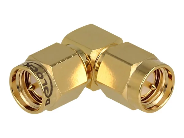 DELOCK Adapter SMA Stecker zu SMA 90
