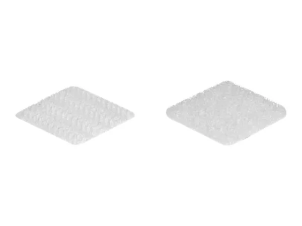 DELOCK Klettpunkte eckig selbstklebend