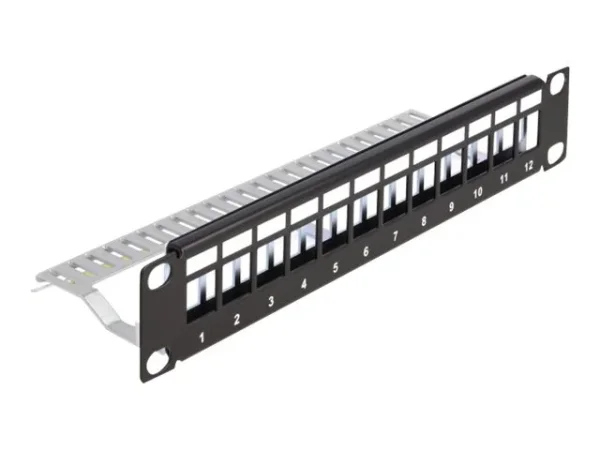 DELOCK 10 Keystone Patchpanel 12 Port