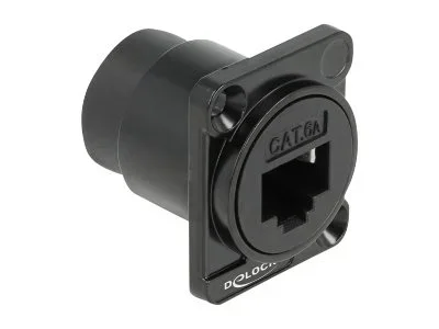 DELOCK D-Typ Modul RJ45 Cat.6A Buchse