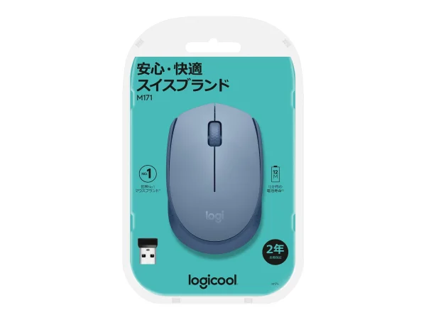 LOGI M171 Wireless Mouse - BLUEGREY