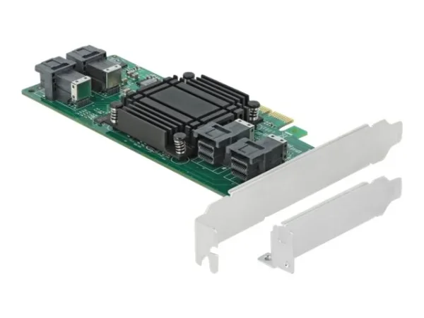 DELOCK PCI Express x8Karte zu 4xSFF-8643