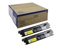 BROTHER Toner Gelb Twin Pack