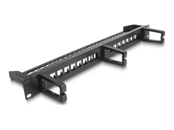 DELOCK 48,26cm Keystone Patchpanel 16 Po