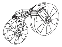 BROTHER MC-PP3YE Plastik Film (OPP) Band