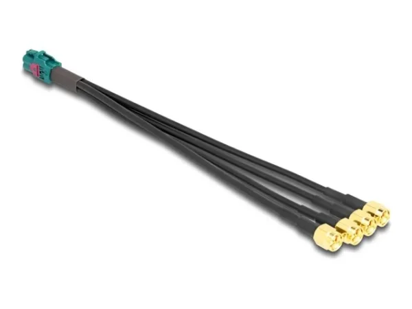 DELOCK Kabel Mini FAKRA Z zu 4xSMA A-Typ