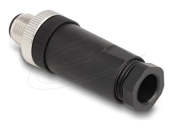 DELOCK M12 Steckverbinder A-kodiert 3Pin