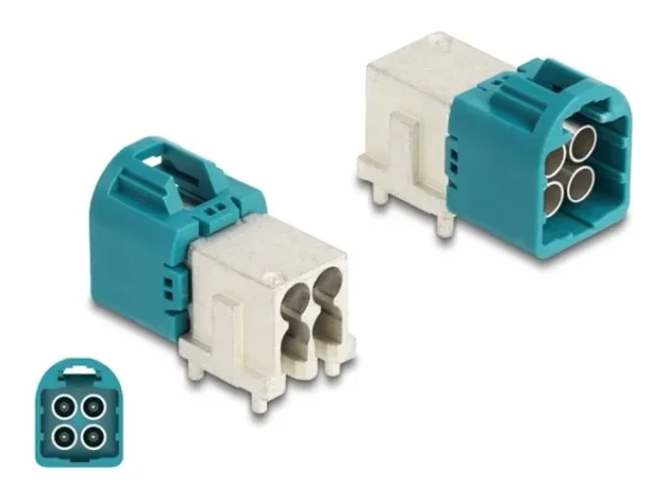 DELOCK Mini FAKRA Z St quad A-Typ PCB