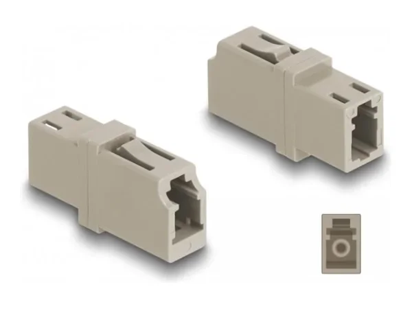 DELOCK LWL Kupplung LC Simplex OM1/OM2