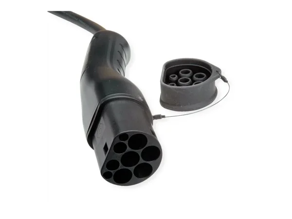 ROLINE E-Auto Ladekabel Typ2 1-phas 7,5m