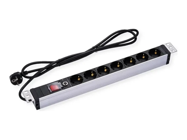 VALUE 19-Steckdosenleiste 7fach mit uber
