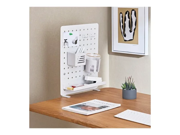 VALUE Stecktafel Klemmhalterung weiss