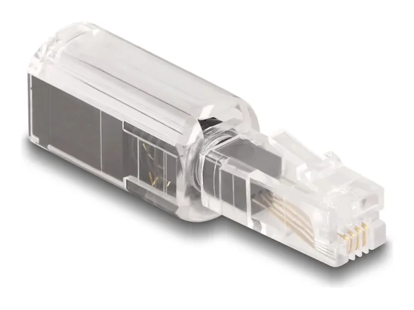 DELOCK Adap RJ10 Stecker zu RJ10 Buchse