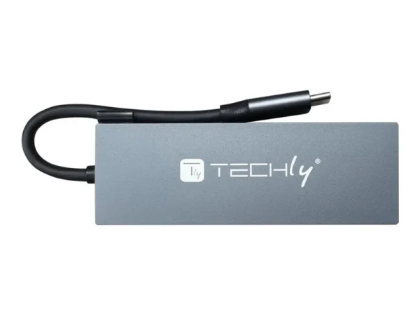 EFB Techly Hub USB-C 4 in 1