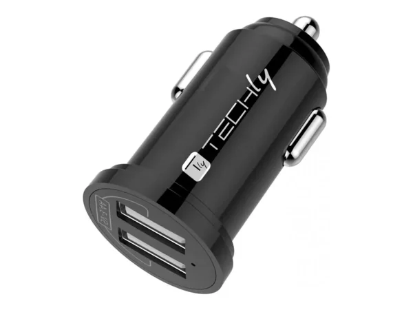 EFB Techly Autoladegerät 2p USB A 5V/2.4