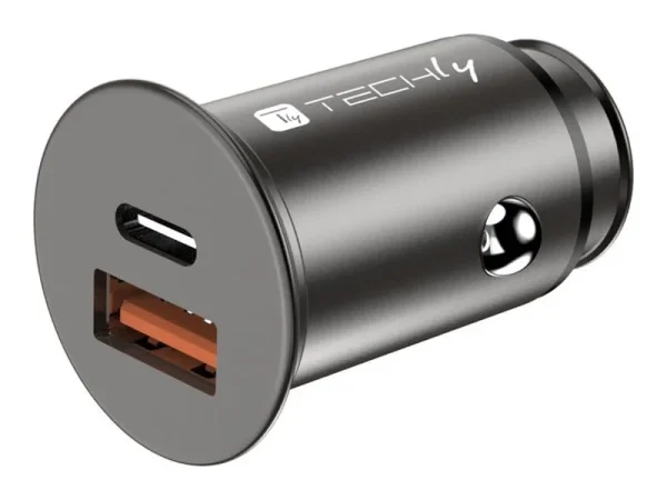 EFB Techly Autoladegerät 5V 2p USB A