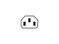 BACHMANN Kaltgerätestecker Typ 747 70C