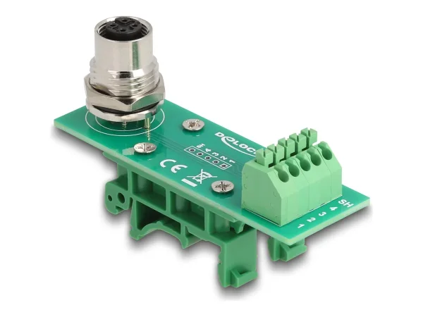 DELOCK M12 ubergabemodul 4 Pin zu 5 Pin