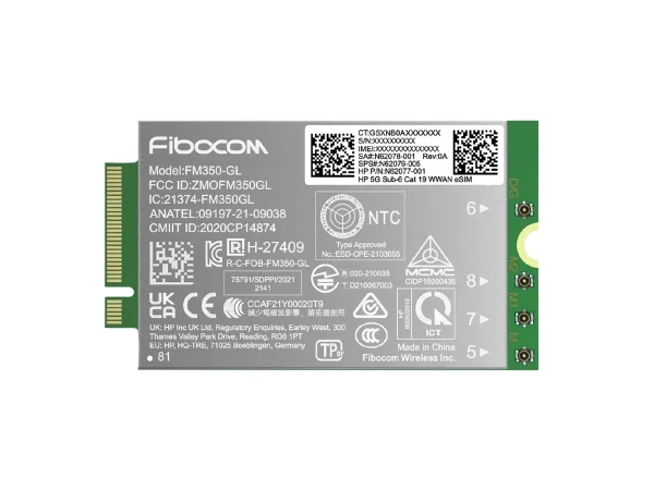 HP 5G NR/4G WWAN for G11