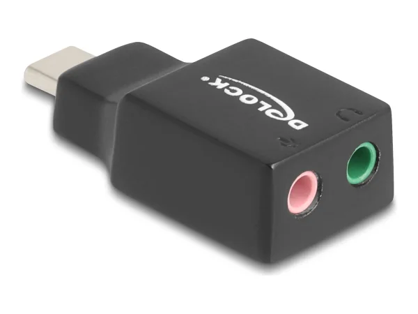 DELOCK Externe USB Soundkarte mit Type-C
