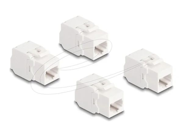 DELOCK Keystone Modul RJ45 Buchse Cat.6A