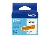 BROTHER 12MM BTAGT31 Ribbon Black