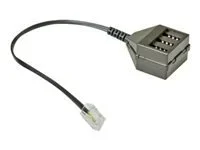 ROLINE Adapter TAE-NFN auf RJ45 schwarz