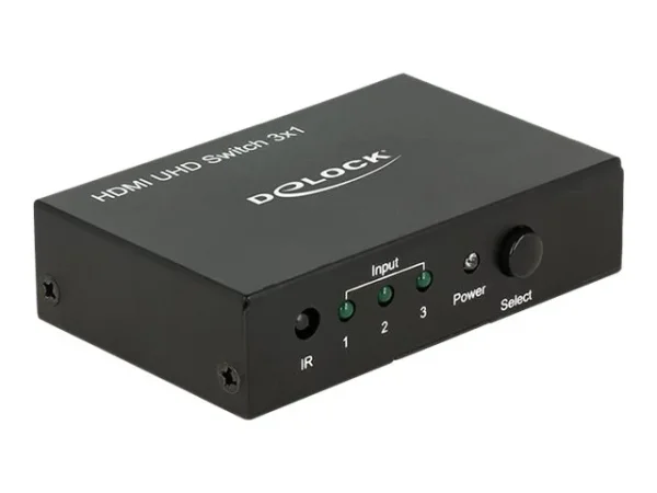 DELOCK Switch HDMI 3 in > 1 out HDMI