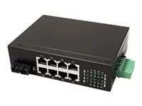 ROLINE Industrie Switch 7x RJ-45 1x SC