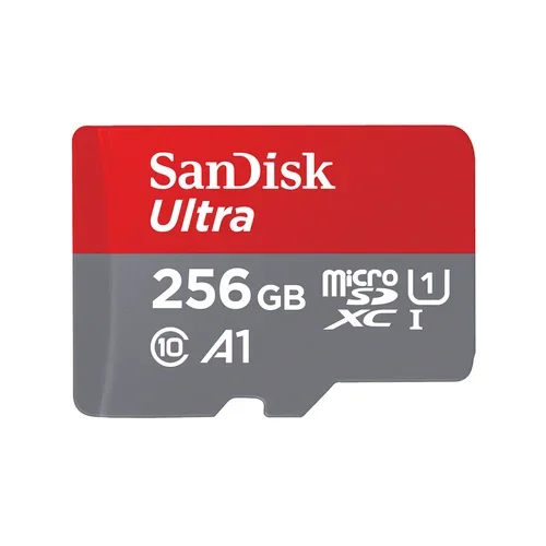256GB Sandisk Ultra Microsdxc SD Adapter 100MB/S Class 10 Uhs-