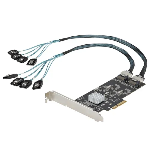 8 Port SATA 6GBPS Pcie Card .