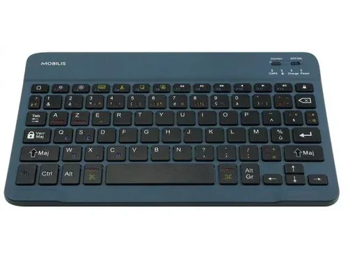 Universal French Bluetooth Keyboard - Blue FR