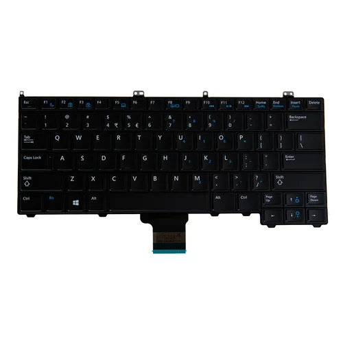 N/B KBD Latitude 5320 / 7320 German Layout 80 Keys Backlit SP
