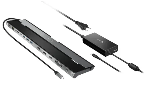USB-C Triple Display Docking Station With 100W PD Adapter - E