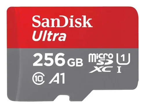 Sandisk Ultra Microsdxc 256GB + SD Adapter 150MB/S A1 Class 10