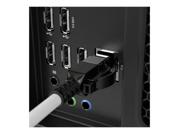 LINDY 0,3m Cat.6A S/FTP Sicherheitsnetzw