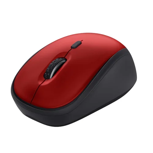 Yvi+ Wireless Mouse Red Eco Friendly